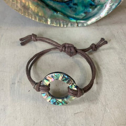 Abalone Circle Bracelet