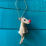 Rudolph Shell Ornament