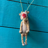 Rudolph Shell Ornament