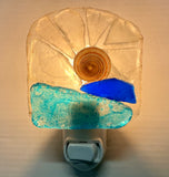 Seaglass Capiz Shell Nightlight