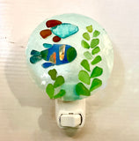 Seaglass Capiz Shell Nightlight