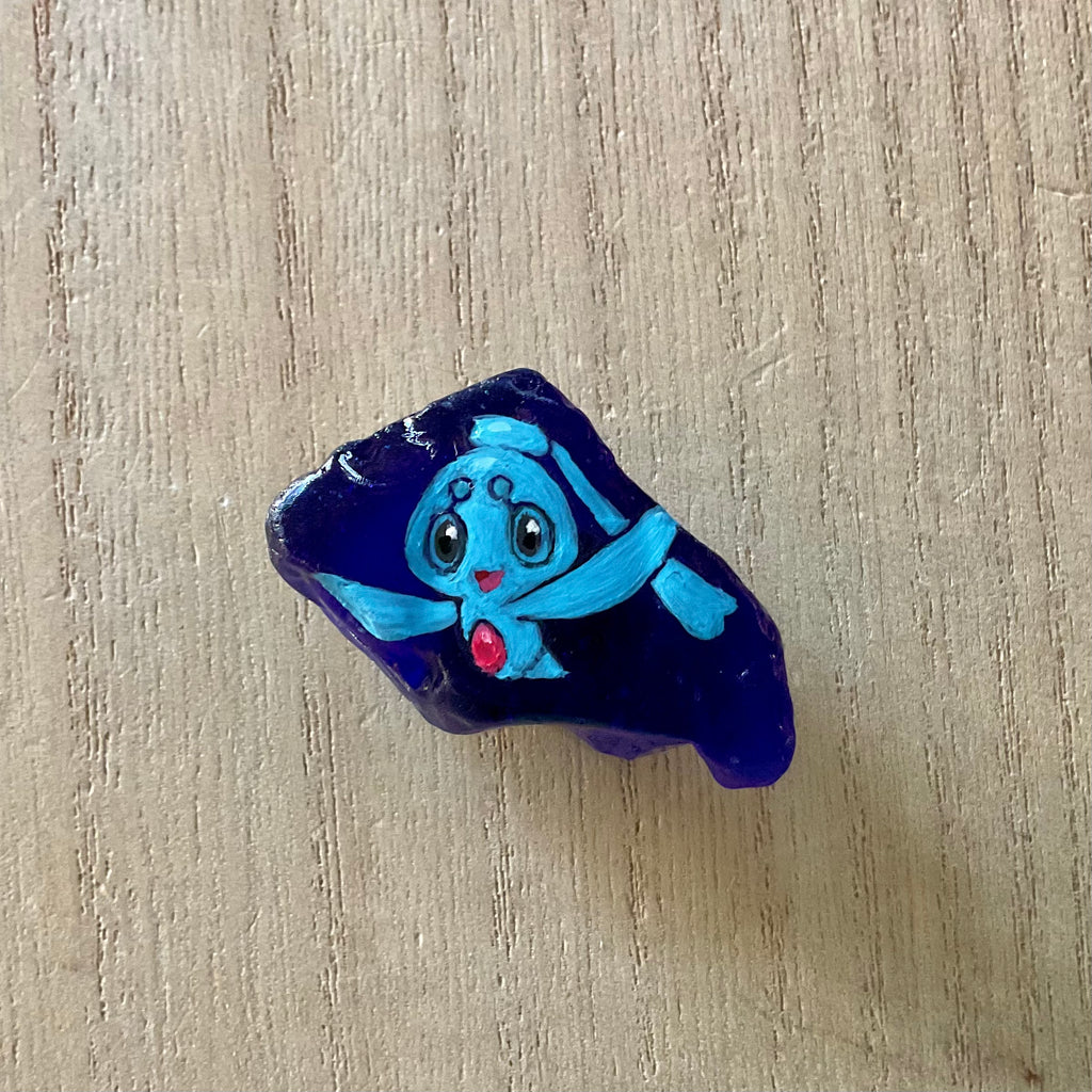 Pokémon Painted Sea Glass Magnets