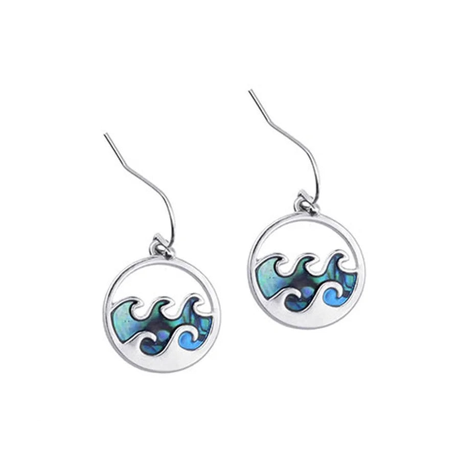 Paua Wave Earrings