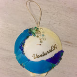 Ventura Ca Ocean Scene Ornament