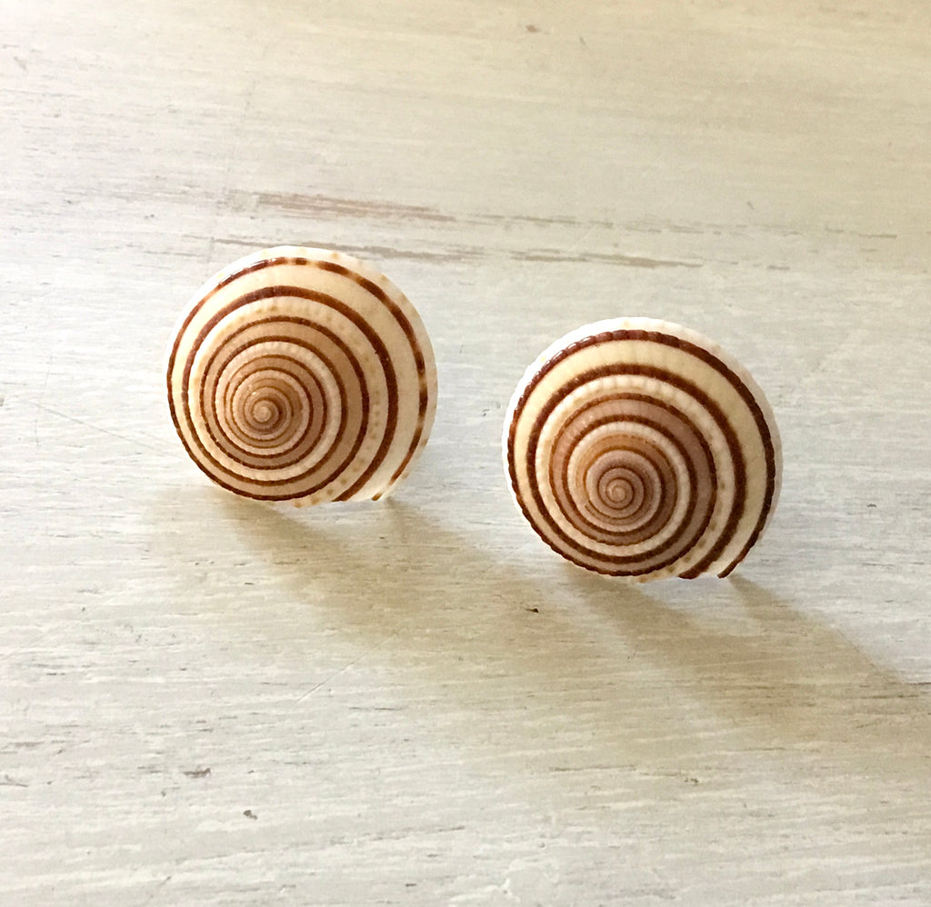 Sundial Stud Earrings