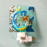 Ocean Life Glass Nightlight