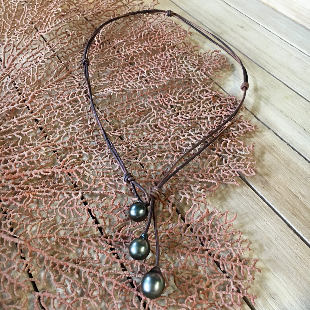 Tahitian Black Pearl Necklace