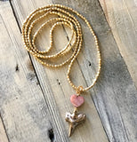 Sea Beauty Boho Beaded Necklace