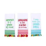 Fringed Sea Tea Towel