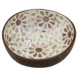 Mother-of-Pearl Coconut Bowl