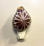Carved Cowrie Shell Nightlight