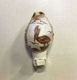 Carved Cowrie Shell Nightlight