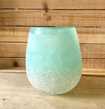 Sea Foam Candle Holder