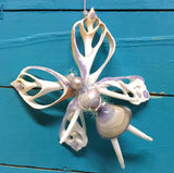Butterfly Fairy Seashell Ornament