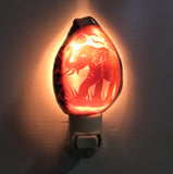 Carved Cowrie Shell Nightlight