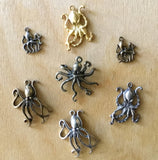 Octopus Charms & Pendants