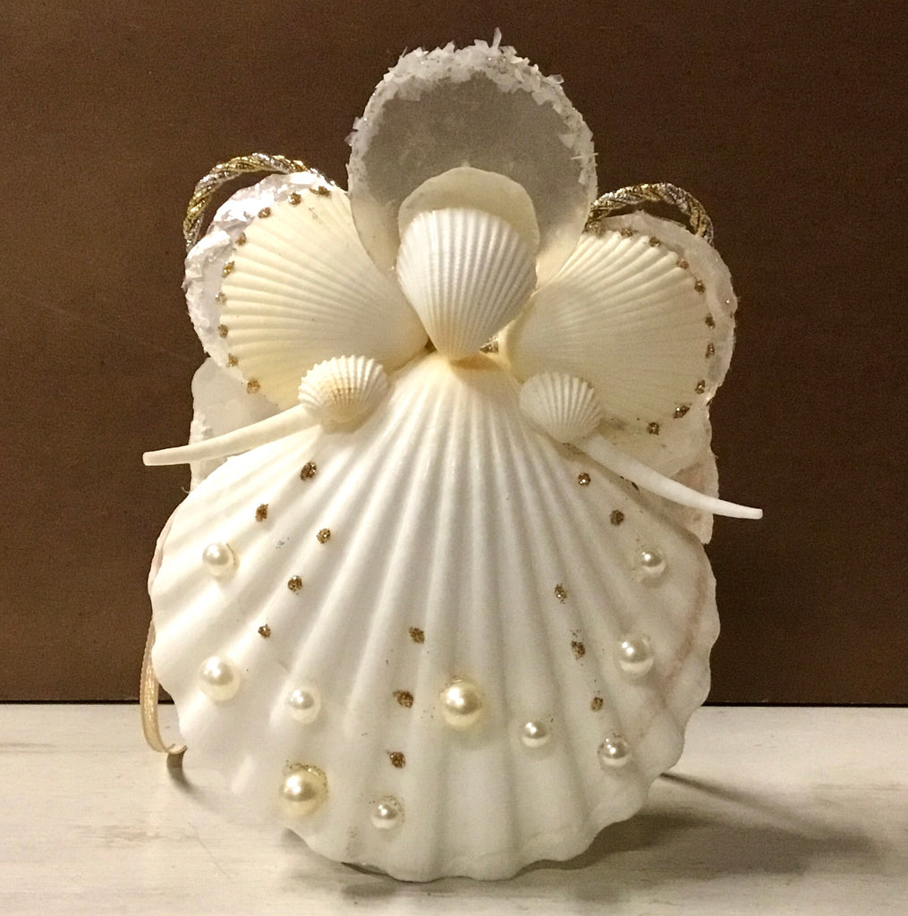 Capiz Wing Angel Tree Topper