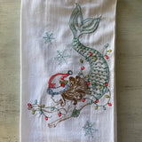 Christmas Flour Sack Towel