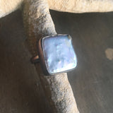 Pearl Silver Vintage Ring