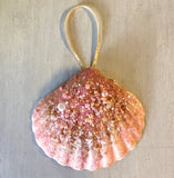 Mermaid Fin Scallop Ornament