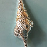 Jeweled Spindle Shell Ornament