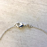 Abalone Whale Tail Charm Necklace