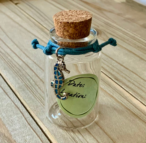 Charm Bracelet Keepsake Bottle
