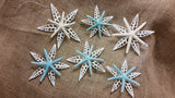 Starfish Shell Star Ornament