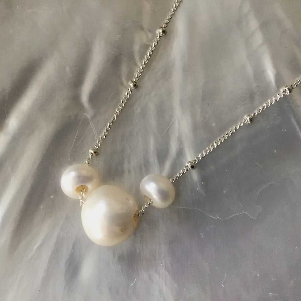 Pearl Trio Necklace