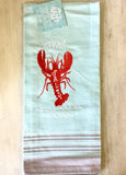 Salty Happy Crustacean Tea Towel