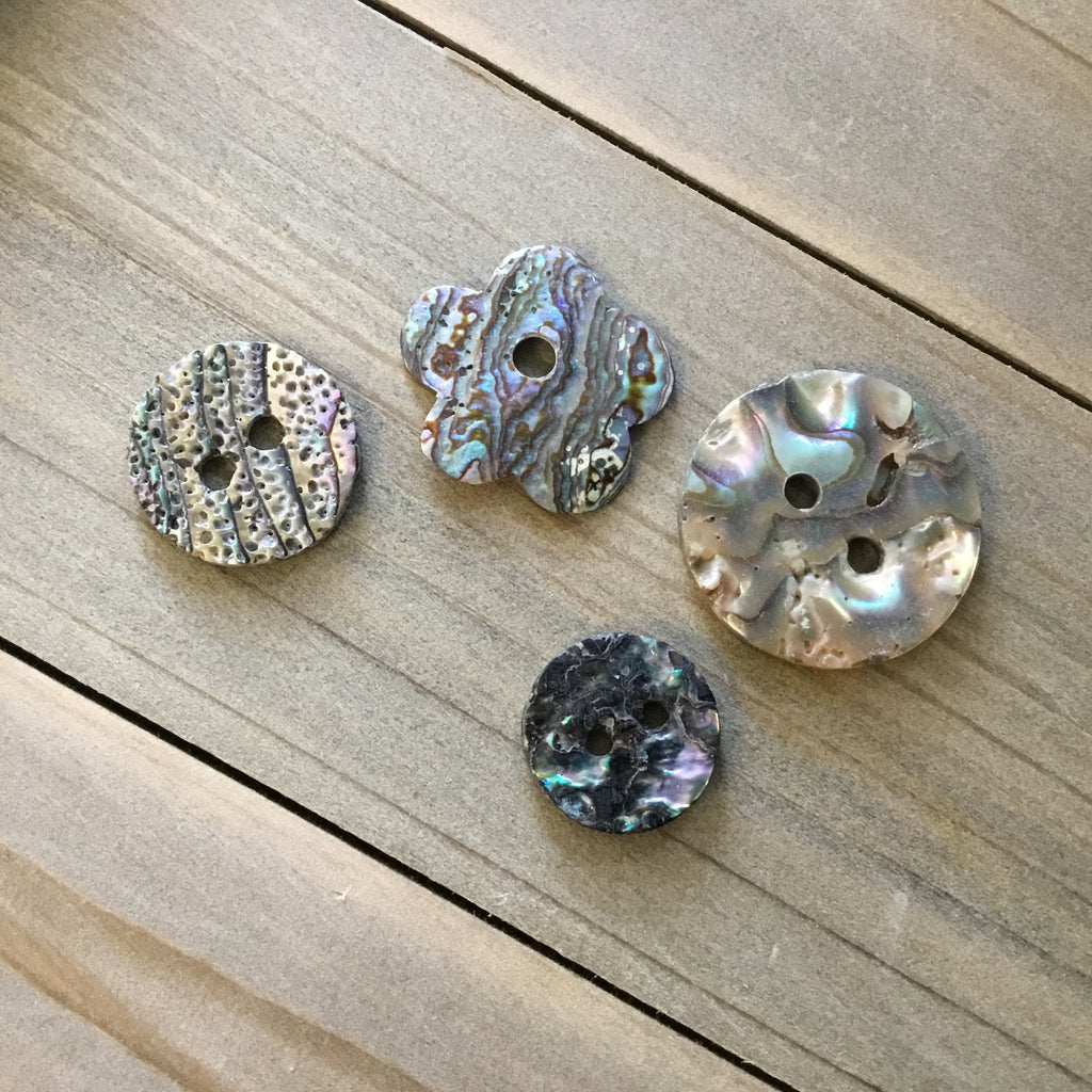 Abalone Shell Button