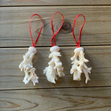 Mistletoe Coral Ornament