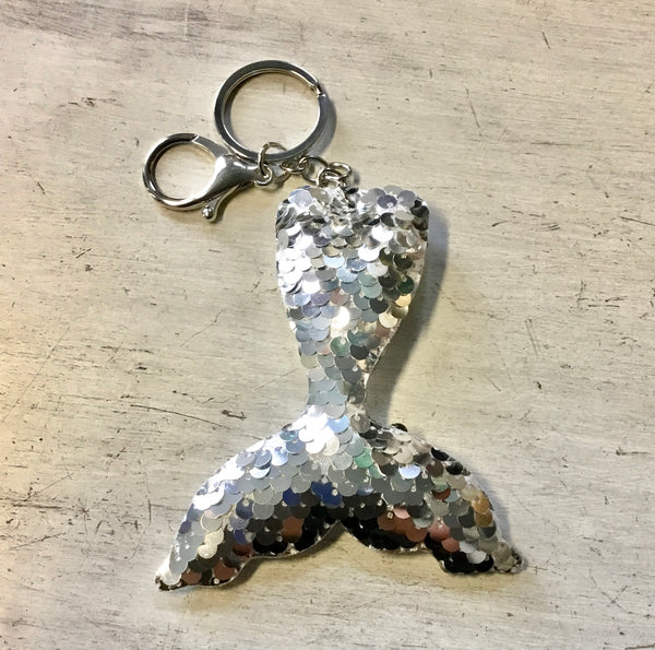 Sequin Mermaid Tail Keychain Sea Things Ventura