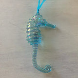 Iridescent Seahorse Ornament