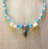 Sparkle Stretch Shell Anklet