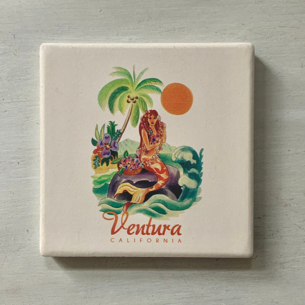 Hula Mermaid Coaster
