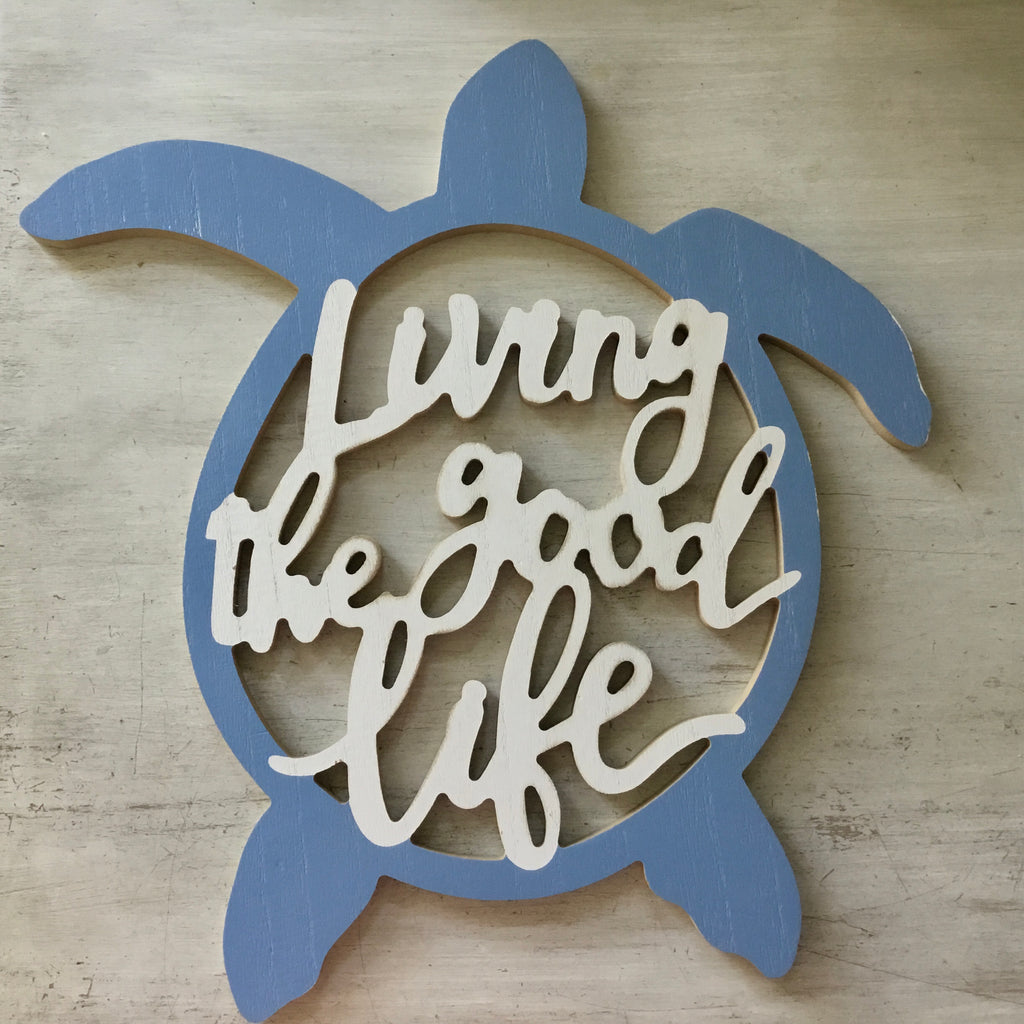 Good Life Turtle Wall Decor