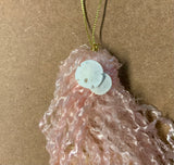 Dancing Mermaid Spiral Shell Ornament