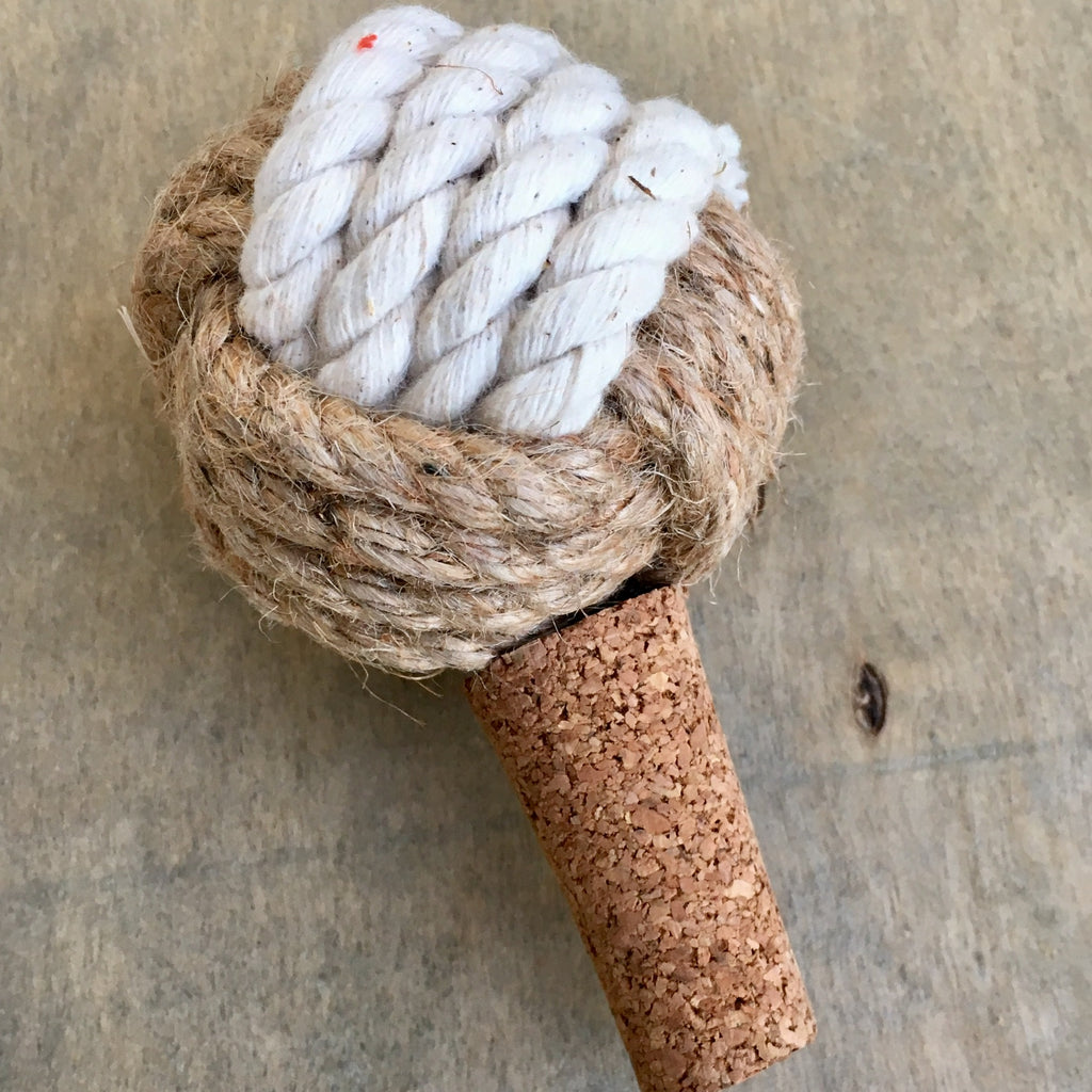 Rope Wine Bottle Topper