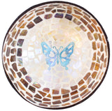 Mother-of-Pearl Coconut Bowl