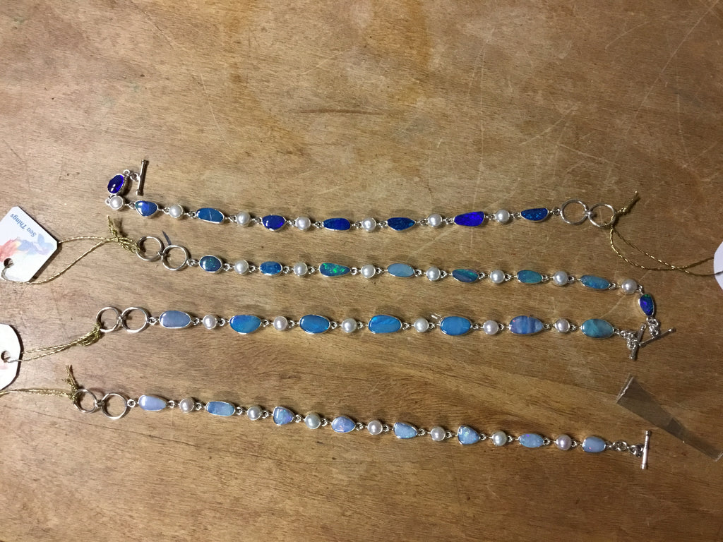 Pearl Opal Bracelet