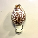 Carved Cowrie Shell Nightlight
