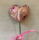 Shell Heart Flowers