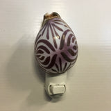 Carved Cowrie Shell Nightlight