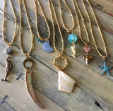 Sea Beauty Boho Beaded Necklace