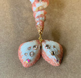Dancing Mermaid Spiral Shell Ornament