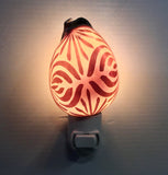 Carved Cowrie Shell Nightlight