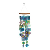 Capiz Geometric Windchime