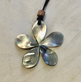 Abalone Flower Necklace