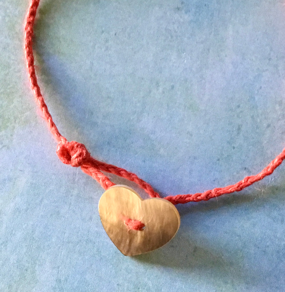 MOP Button Anklet
